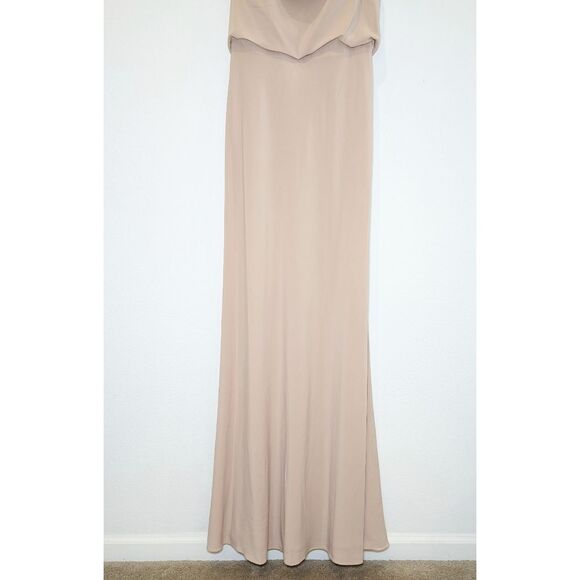 NWT Jenny Yoo Sabine Bridesmaid Dress in Chai - Picture 7 of 13